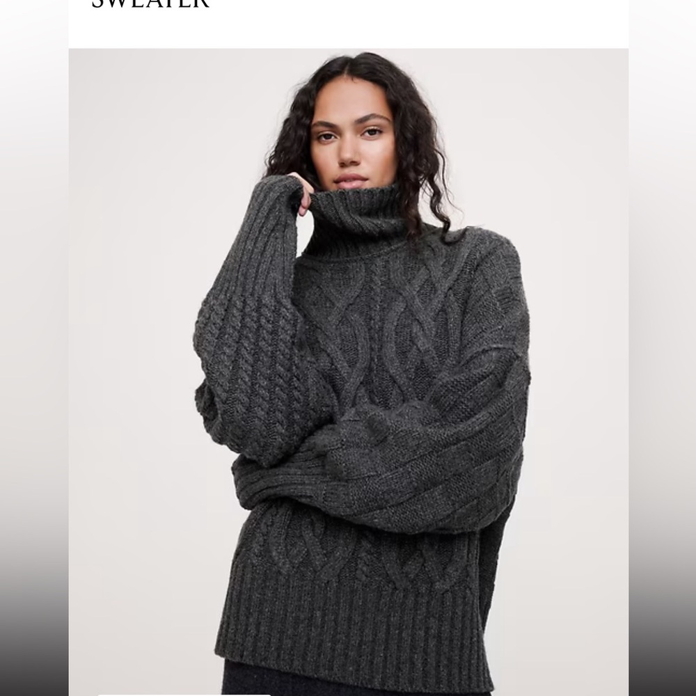 Banana Republic Italian Merino blend sweater